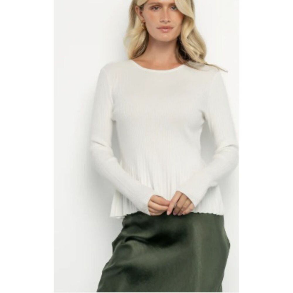 Baltic Born Ainsley Ribbed Top size medium
